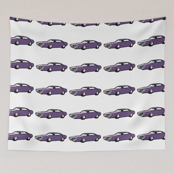 Item preview, Purple 70s PRR Muscle Car designed and sold by CoolRide.