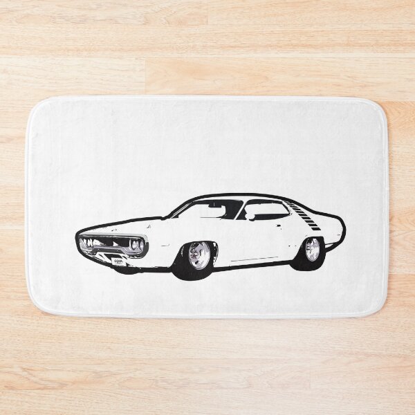 Item preview, White 70s PRR Muscle Car designed and sold by CoolRide.