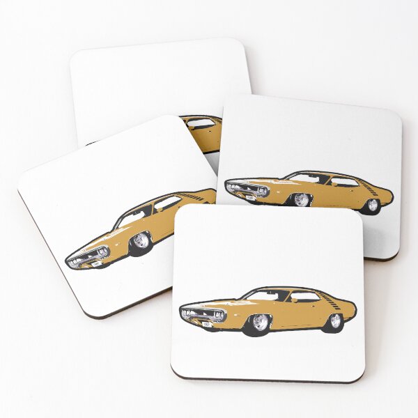 Item preview, Tan 70s PRR Muscle Car designed and sold by CoolRide.
