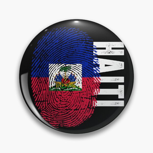 Artikelvorschau, Haiti Flagge Fingerabdruck DNA Haitian entworfen und verkauft von PartyShirts1.
