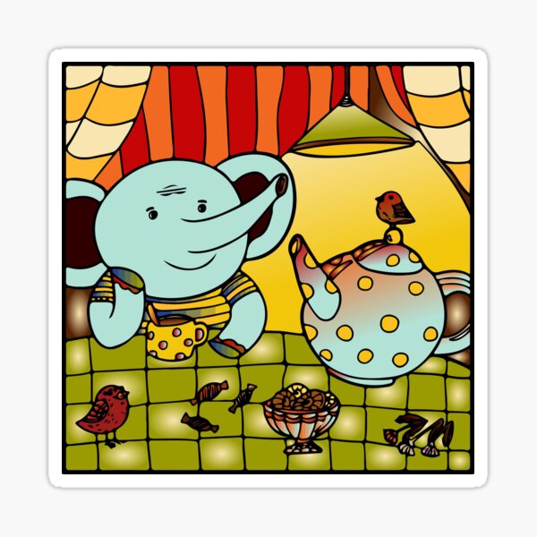 Fashion Animals 143 (Style:1) Sticker