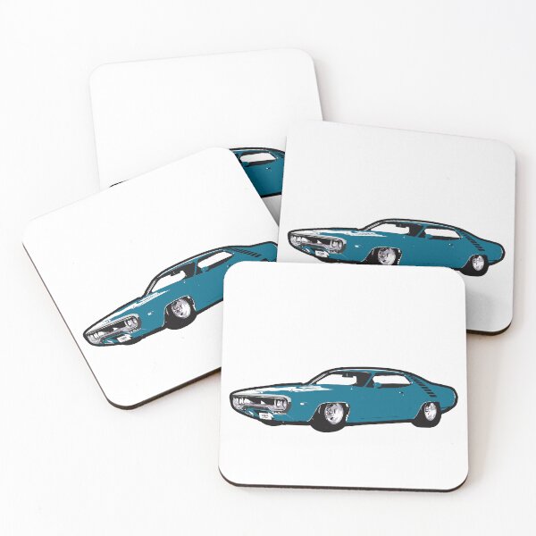 Item preview, Blue 70s PRR Muscle Car designed and sold by CoolRide.