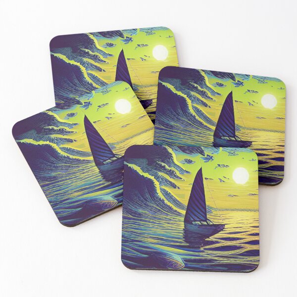 Item preview, Sail boat sky and ocean designed and sold by KishShop.