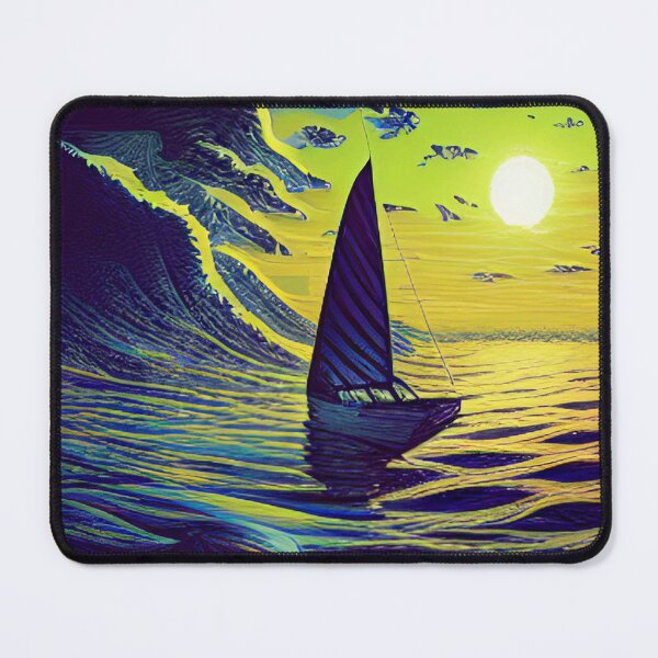 Item preview, Sail boat sky and ocean designed and sold by KishShop.