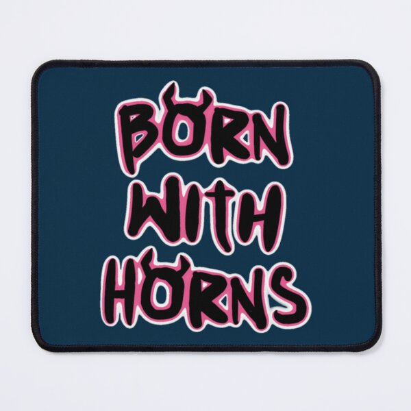 Item preview, Born with Horns   Classic designed and sold by x1vectorGraphic.