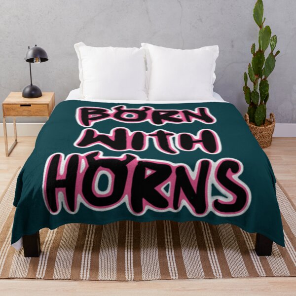 Item preview, Born with Horns   Classic designed and sold by x1vectorGraphic.