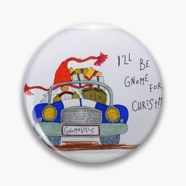 Item preview, I'll be home for Christmas Gnome designed and sold by evaason.