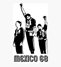 Olympische Spiele 1968 Black Power Salute V2 Fotodruck