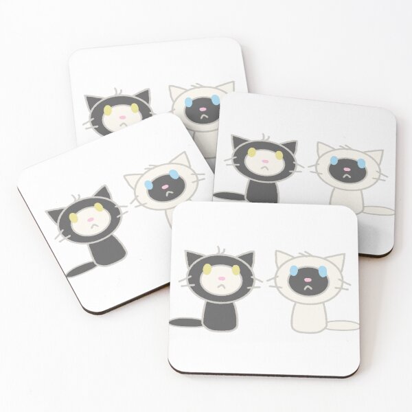Item preview, Yin Yang balck white kitty cat innocence pastel png designed and sold by YinYangKat.