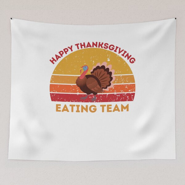 Item preview, Happy Thanksgiving Eating Team Funny Gift designed and sold by OneDayCollected.