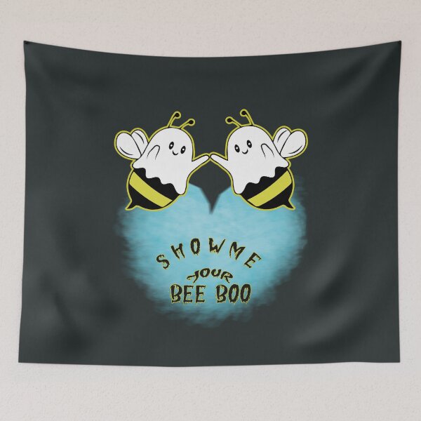 Item preview, Show Me Your Bee Boo Freind Smiling designed and sold by fatydesignspace.