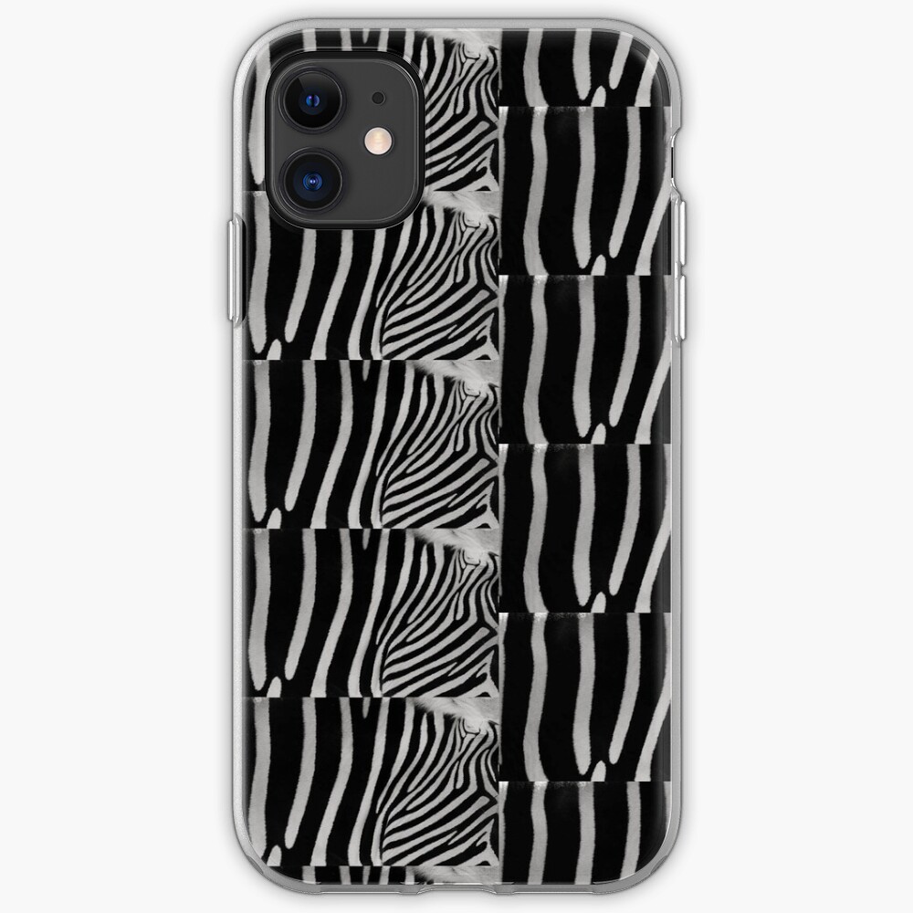 Zebra Natural Animal Design Black And White iPhone Case & Cover