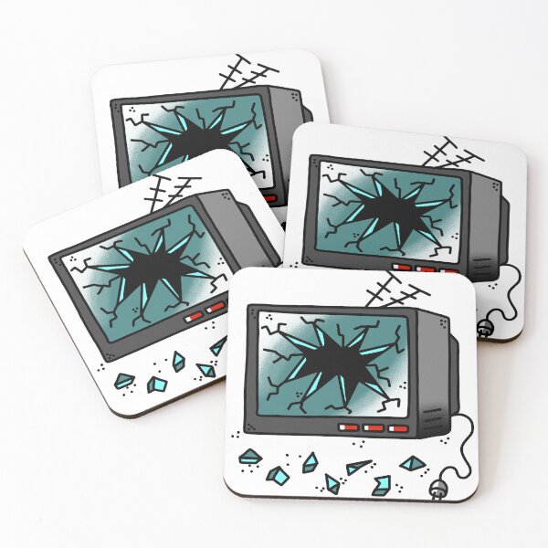 Item preview, broken screen television designed and sold by infracuortattoo.