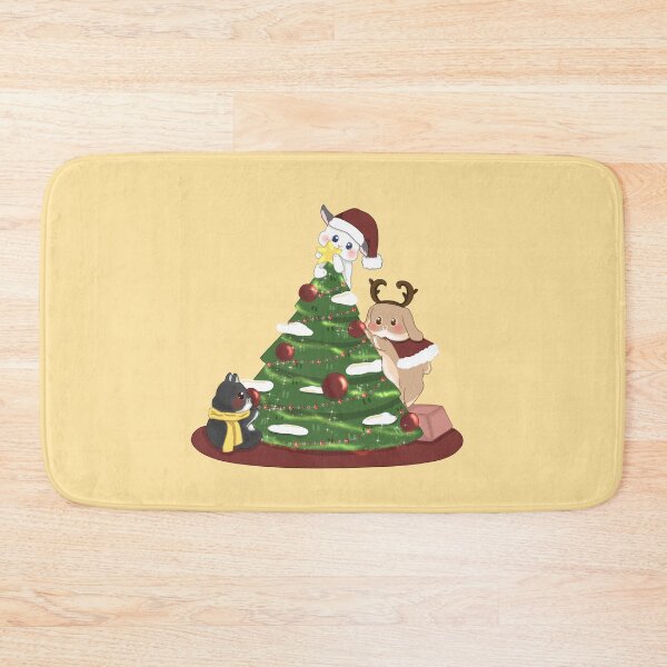 Item preview, Christmas Tree with Three Bunny _ Bunniesmee Christmas Edition  designed and sold by bunniesmee.