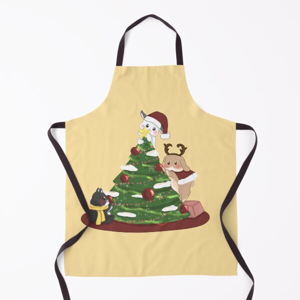 Item preview, Christmas Tree with Three Bunny _ Bunniesmee Christmas Edition  designed and sold by bunniesmee.