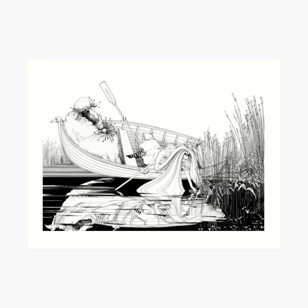 Wool & Water Art Print