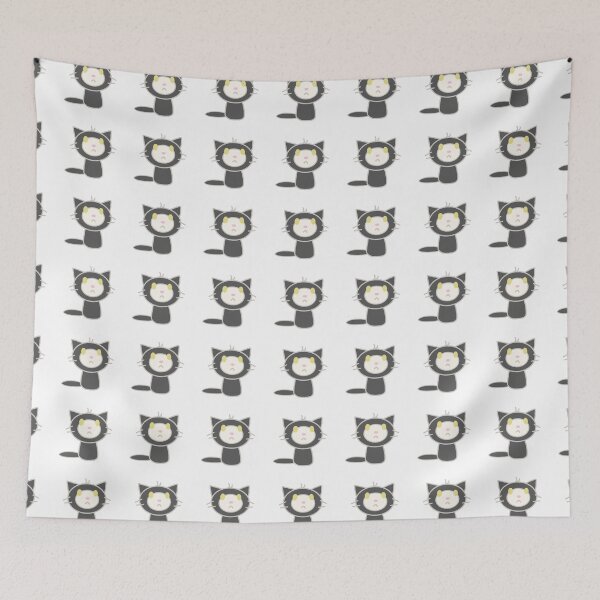 Item preview, Yin black kitty cat innocence pastel png designed and sold by YinYangKat.