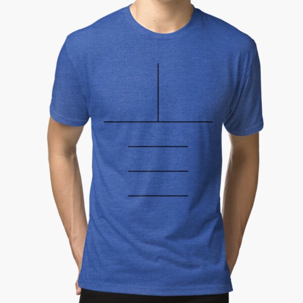 Lines Tri-blend T-Shirt