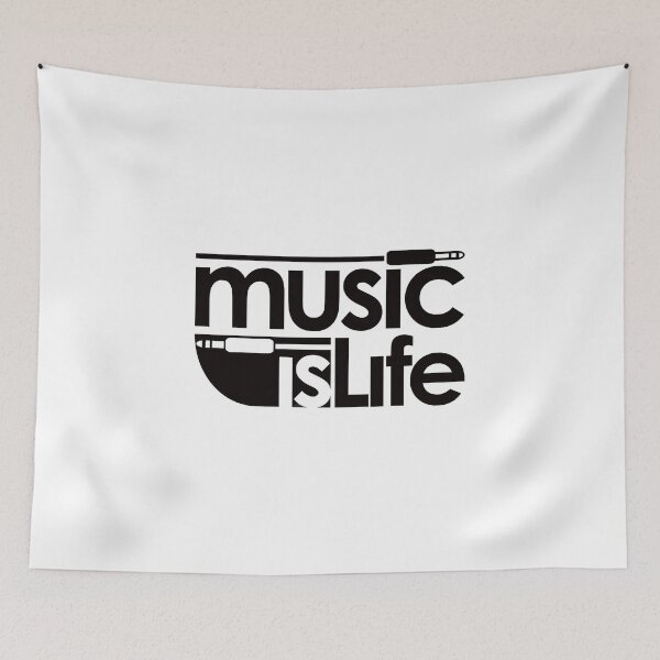 Item preview, Music is Life designed and sold by Freeyourshirt.
