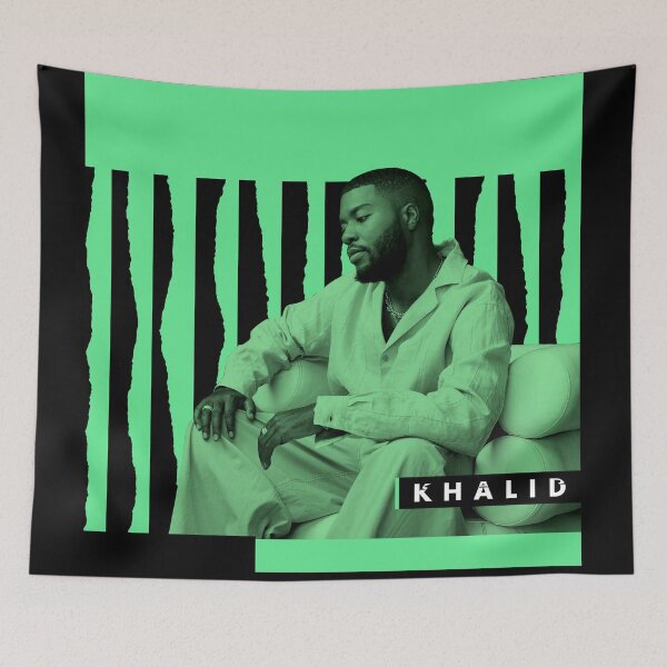 Item preview, Green and Black of Khaliyd World Tour designed and sold by Scotummins.