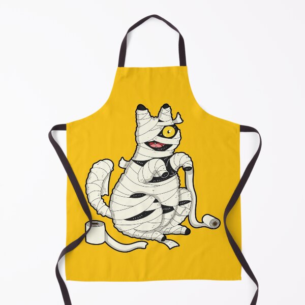 Item preview, Funny mummy spooky halloween cat designed and sold by tactooncat.