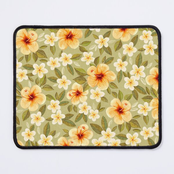 Item preview, Sage and Olive Green Hawaiian Floral designed and sold by micklyn.