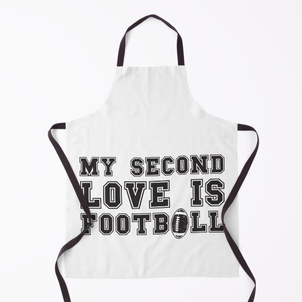 Item preview, MY SECOND LOVE IS FOOTBALL designed and sold by HomeCoquette.