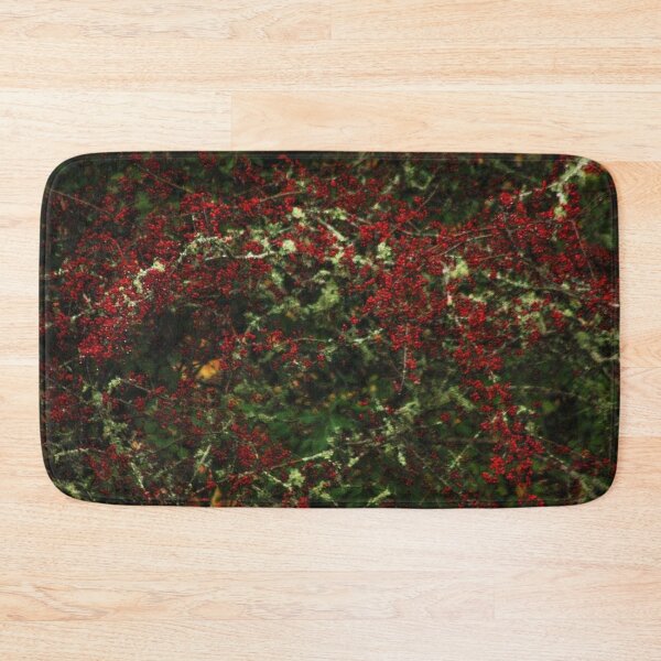 Item preview, red berries background designed and sold by Francespoppy.