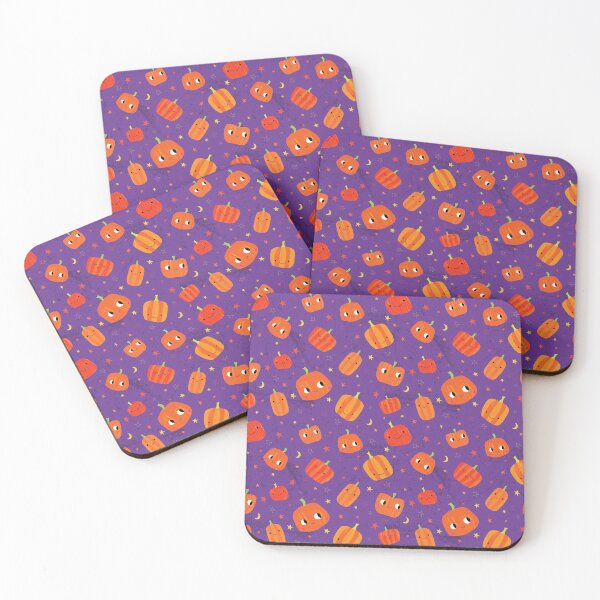 Item preview, Halloween pumpkins pattern designed and sold by KathWatmough.