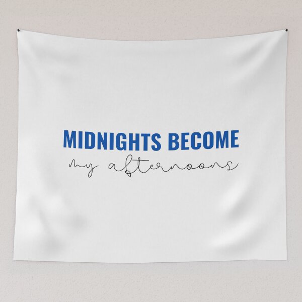 Item preview, Midnights Become My Afternoons - Taylor Swift Midnights designed and sold by bombalurina.