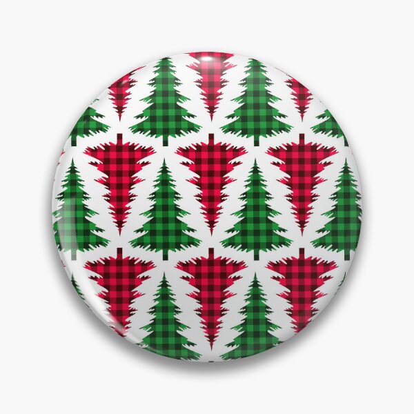 Item preview, christmas buffalo pattern of red and green  designed and sold by cutedream.