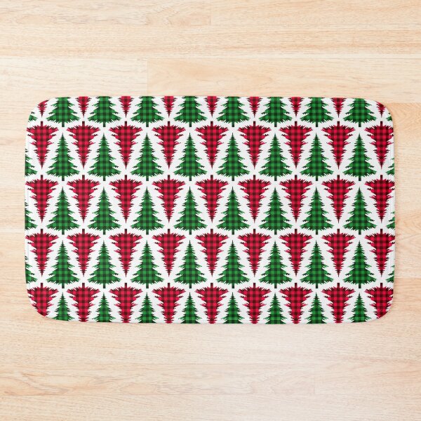 Item preview, christmas buffalo pattern of red and green  designed and sold by cutedream.