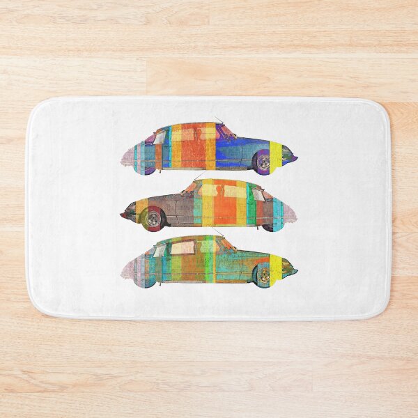 Item preview, Citroen DS pop color background designed and sold by Aaaah Eeeek  Studio.