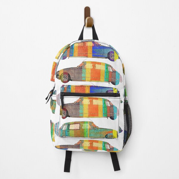Item preview, Citroen DS pop color background designed and sold by Aaaah Eeeek Studio.