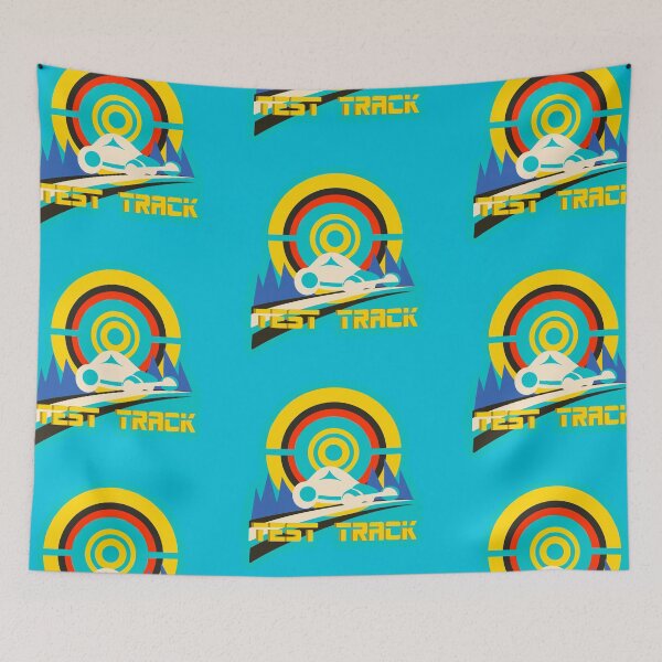 Item preview, Mid-Century Test Track Art designed and sold by sarahpags.