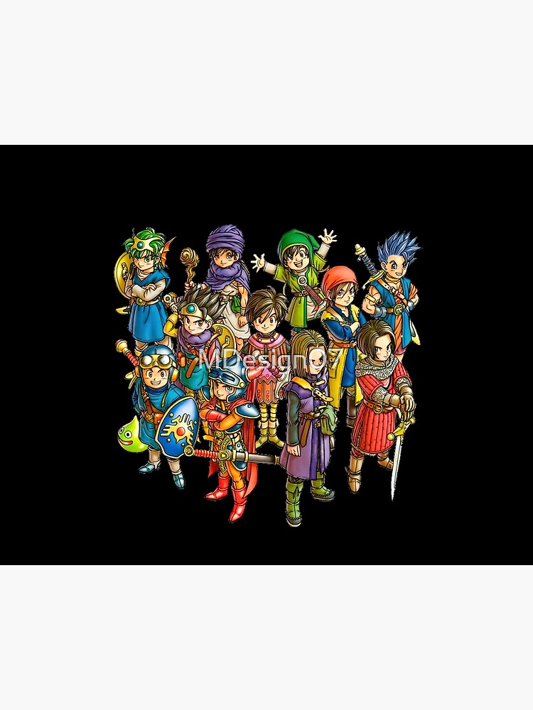 Dragon Quest tribute Art Board Print by FranFuentesArt