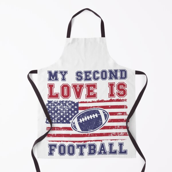 Item preview,  MY SECOND LOVE IS FOOTBALL USA FLAG  designed and sold by HomeCoquette.