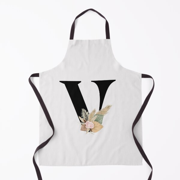 Item preview, letter v floral designed and sold by LU NA.