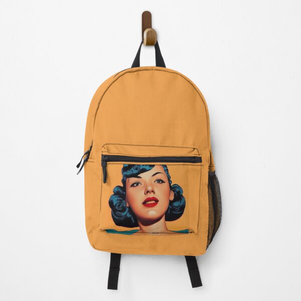 Item preview, Vintage Woman Portrait Pin Up Sticker designed and sold by TheCreativeFab.
