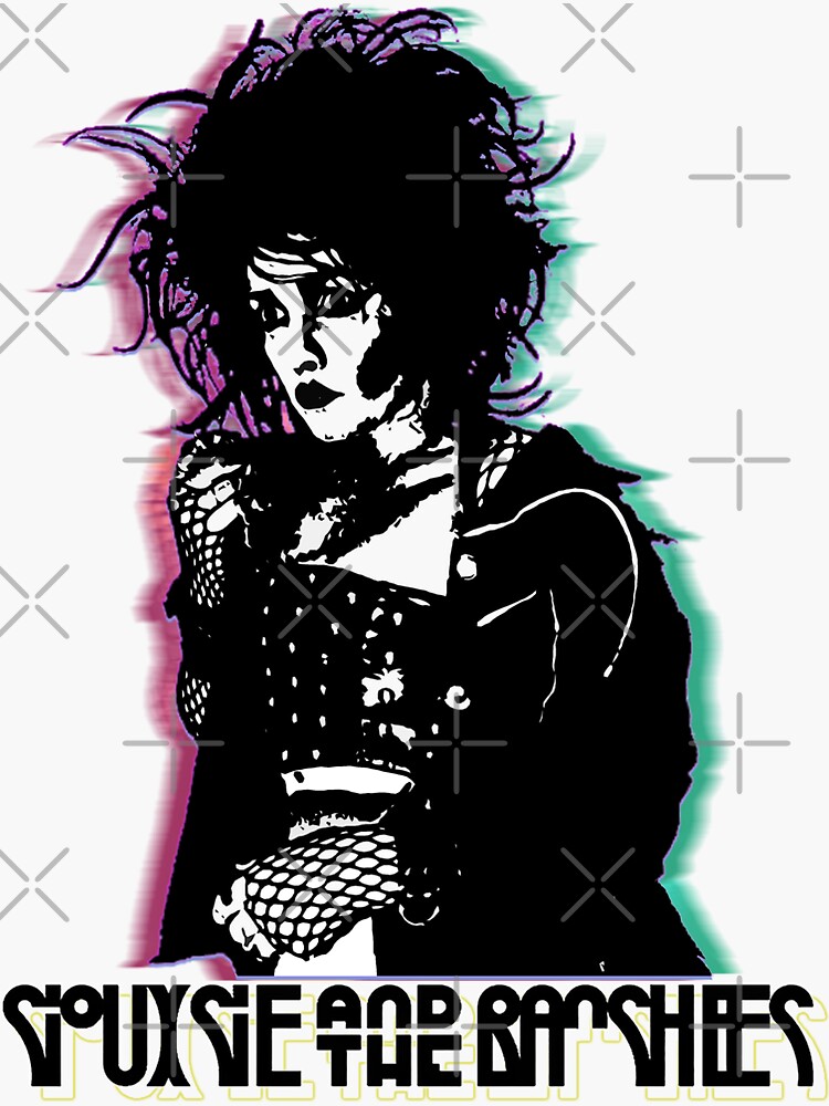 Siouxsie And The Banshees Sticker For Sale By Shinoure Redbubble