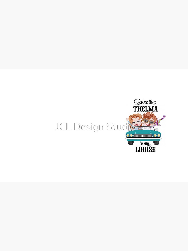 Thelma & Louise Best Friends Gift Sticker for Sale by JCL Design Studio