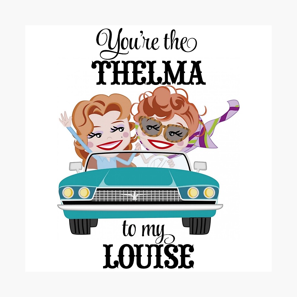 Thelma and Louise Best Friends Stamped Necklaces