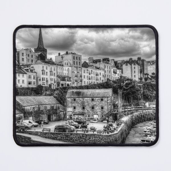 Item preview, Tenby Harbour Quay, Black And White designed and sold by Paul Thompson Photography.