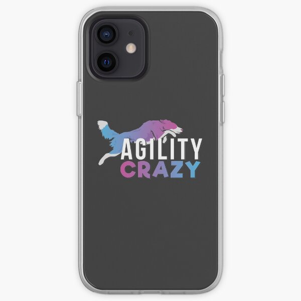 Agility CRAZY - Pink & Blue iPhone Soft Case