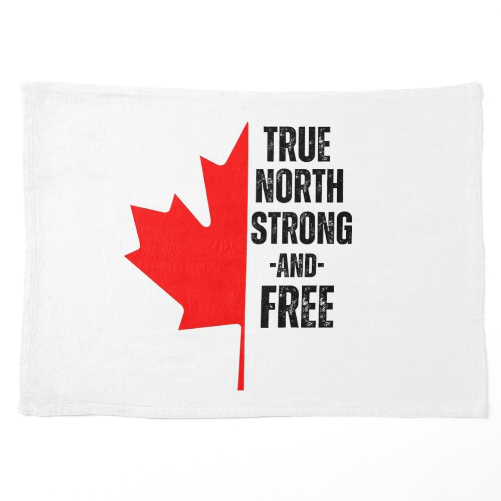 Canada T-shirt, TRUE North Strong And Free Proud To Be Canadian