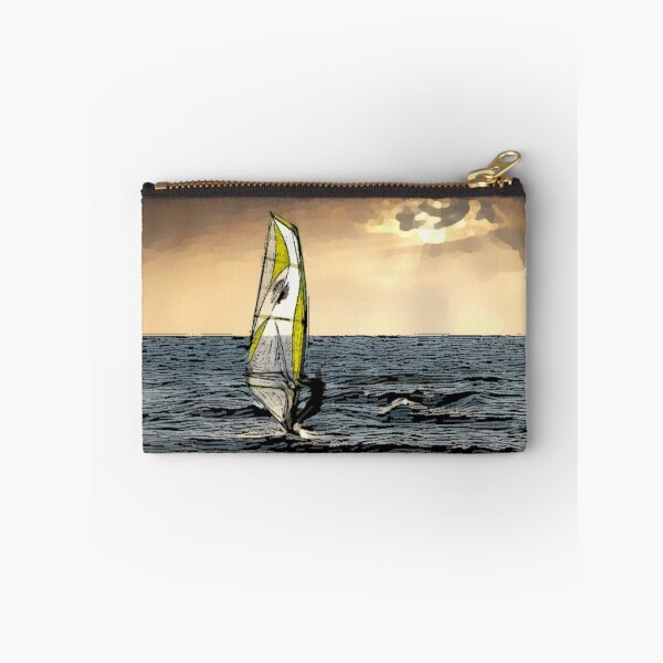 Item preview, Wind Surfing under Sunset designed and sold by OnigiriDoctor.