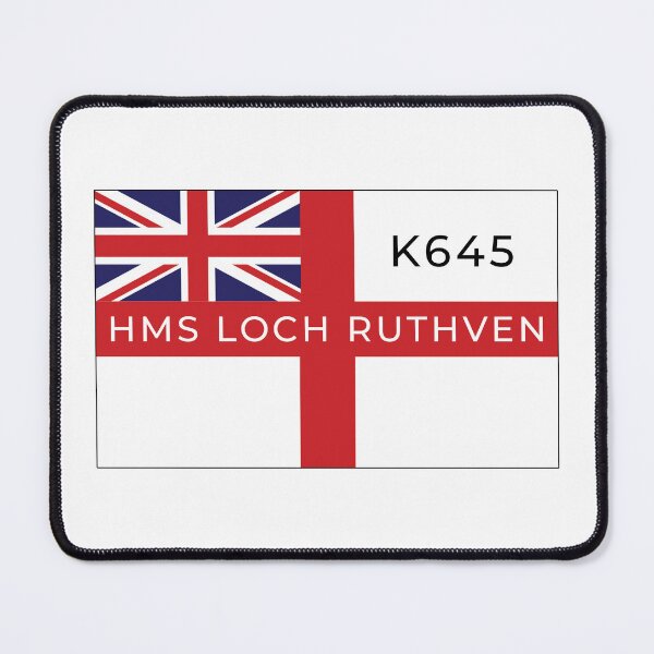 Item preview, HMS Loch Ruthven On British White Ensign - K645 - British Navy Loch Class Frigate designed and sold by Stuart Jones.