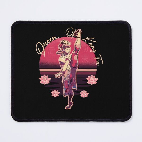 Item preview, Queen of Kung Fu, gift for street fighter fan, gamer, gamer girl, Chun li fan, Kung Fu fan, mma designed and sold by AW2 Designs.