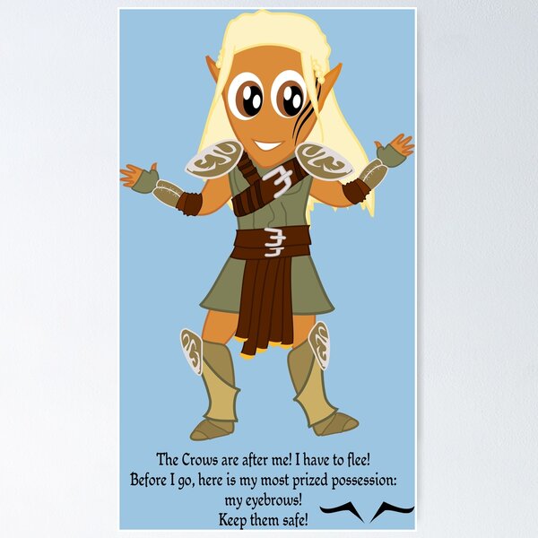 Dragon Age Origins Zevran Arainai Art Print 11x17 inch Open -  Portugal