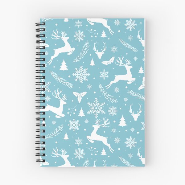 Item preview, Snowflakes and Reindeer Winter Christmas Holiday Pattern designed and sold by wildberriesph.